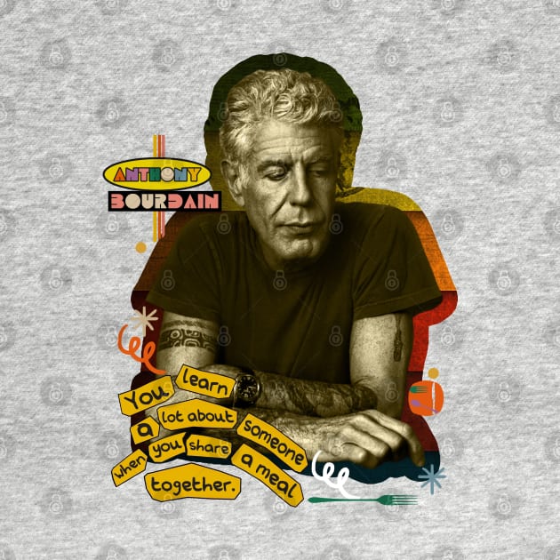 anthony bourdain by Luna Lovers